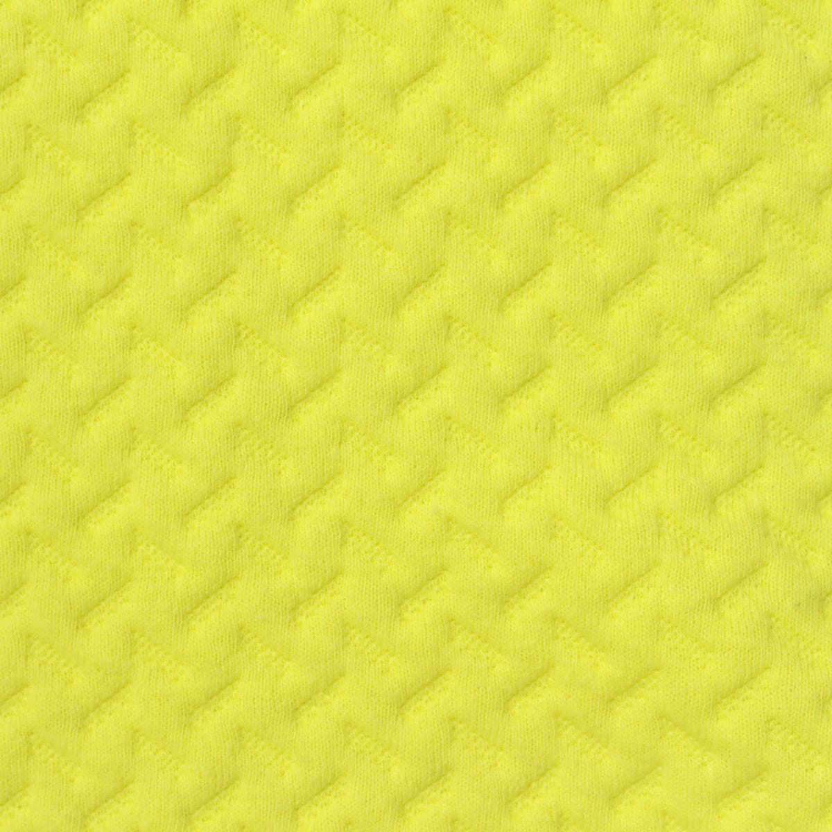 Bright Yellow Textured Jacquard, Polyester