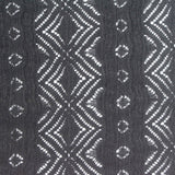 Black Geometric-Diamond Lace, Polyester