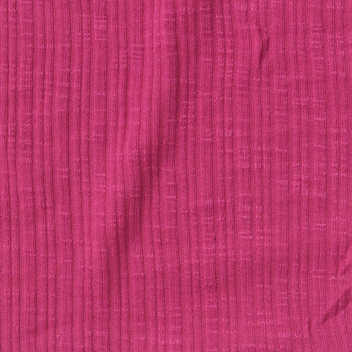 Fuchsia Ribbed Rib Knit, Poly-Viscose