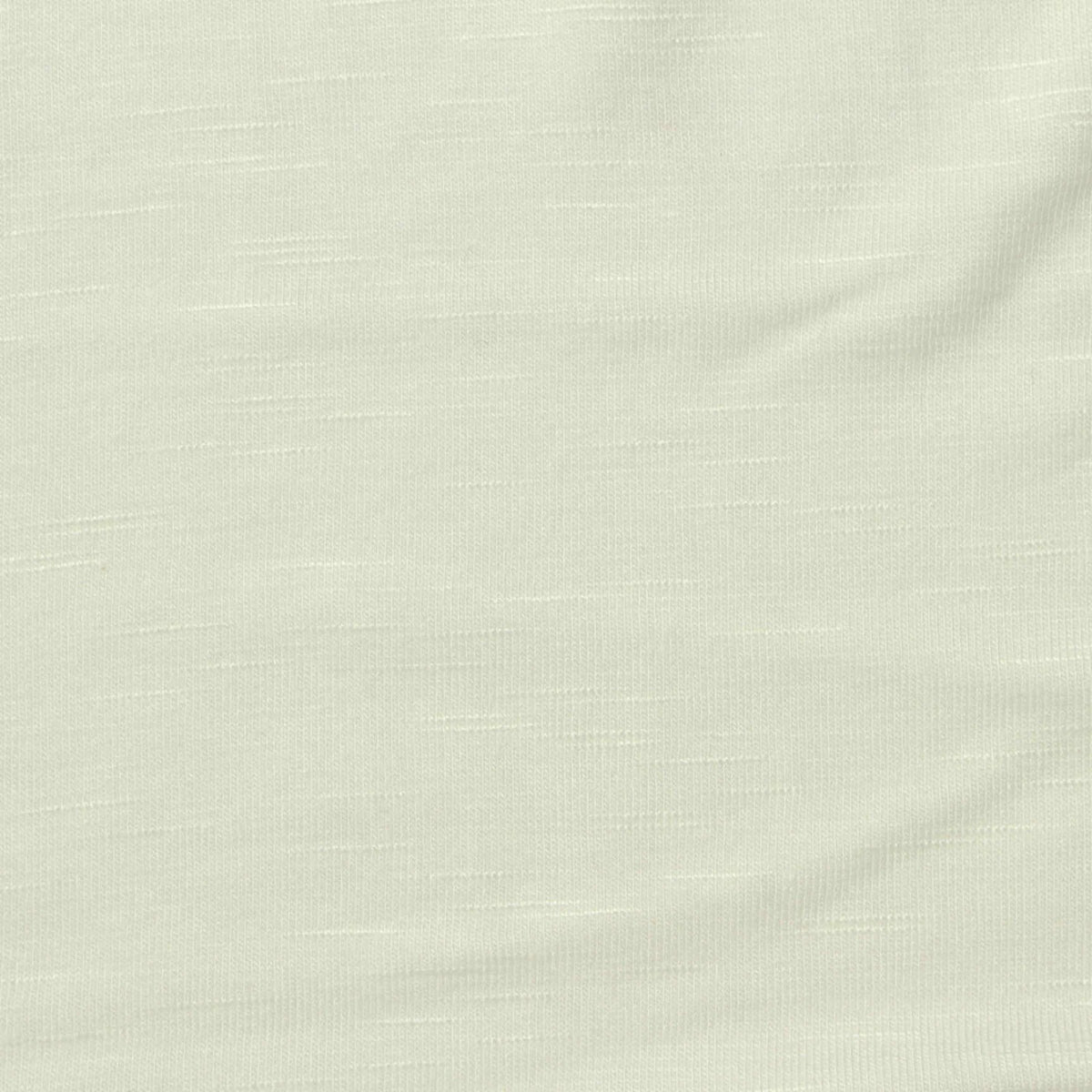 Slub Viscose Stretch Jersey Knit Fabric, 200 gsm, 152 cm — White