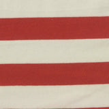 Red Stripes Knit, Cotton