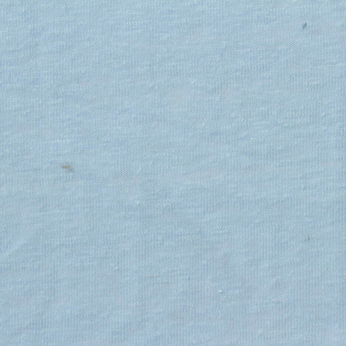 Linen Polyester Jersey Knit Fabric, 170 gsm, 155 cm — Blue