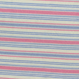 Pink Stripes Jersey Knit, Viscose