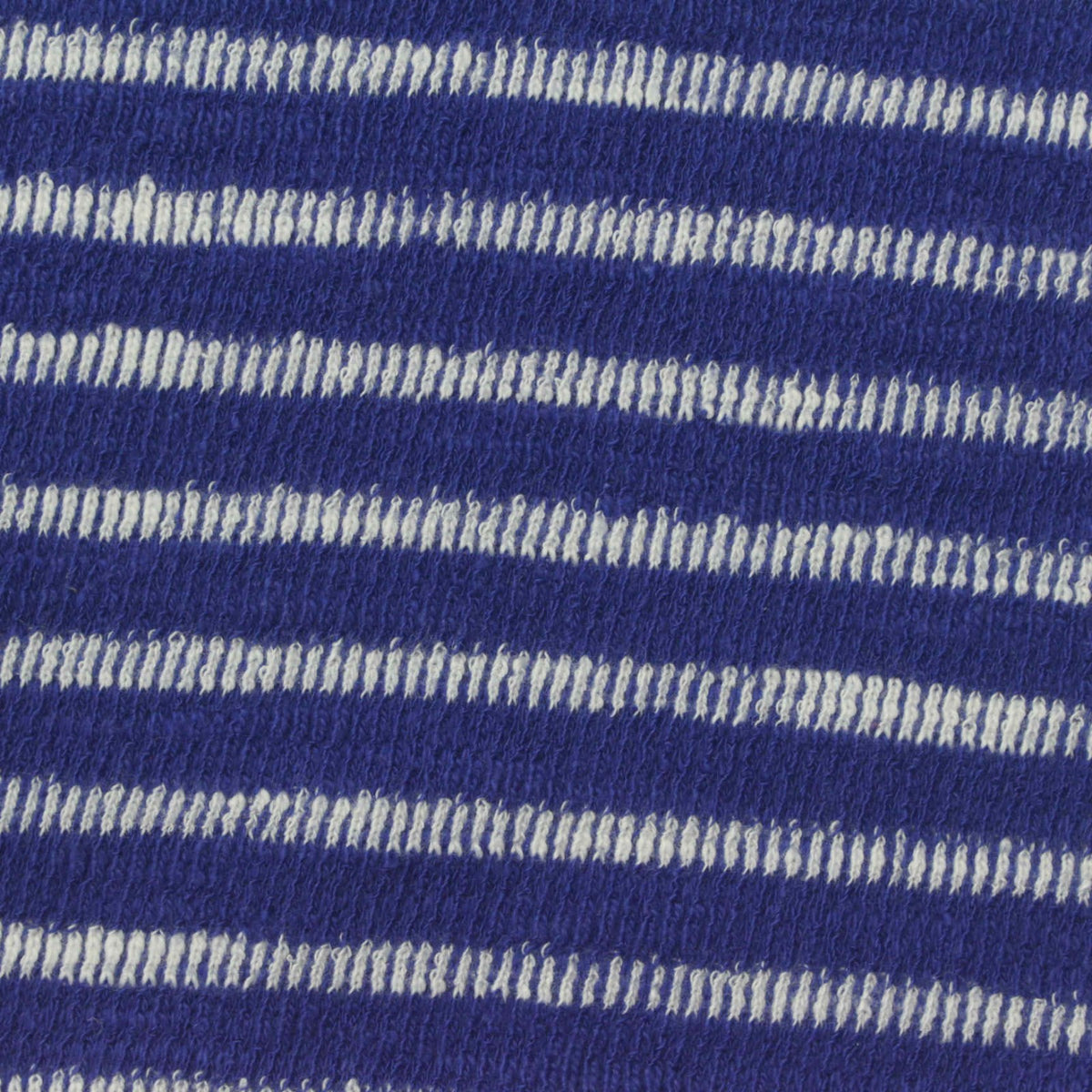 White Textured-Stripe Jersey Knit, Cotton