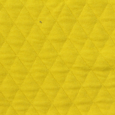 Yellow Diamond Jacquard, Cotton-Poly