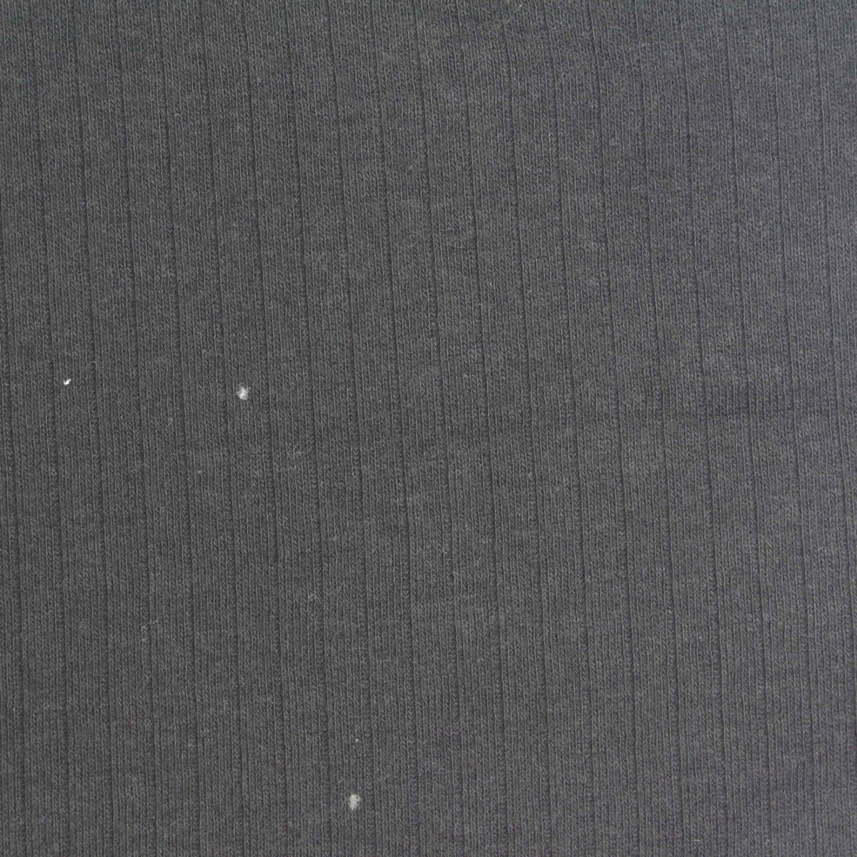 Cotton Stretch Rib Knit Fabric, 200 gsm, 150 cm — Grey