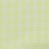 Pale Green Plaid Chiffon, Polyester