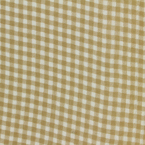 Beige Gingham Woven, Polyester