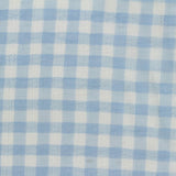 Light Blue Gingham Woven, Polyester