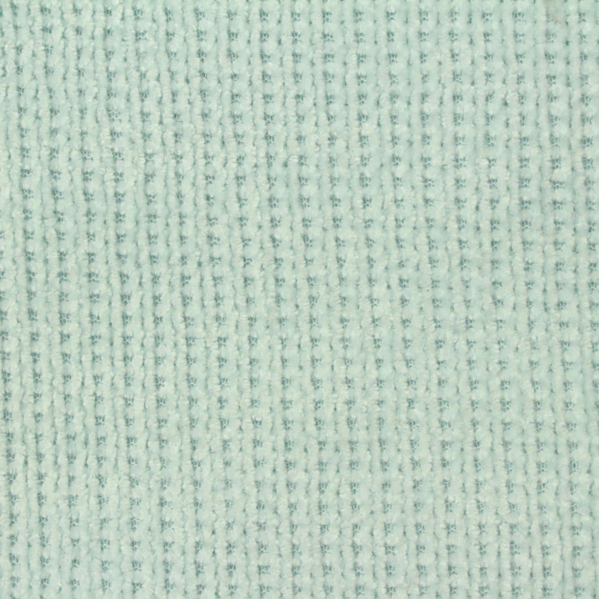 Pale Mint Textured Chenille, Polyester