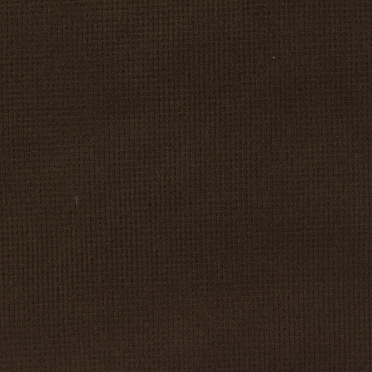 Dark Brown Textured Waffle Knit, Polyester