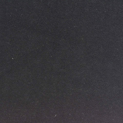 Polyester Stretch Knit Fabric, 230 gsm, 155 cm — Black