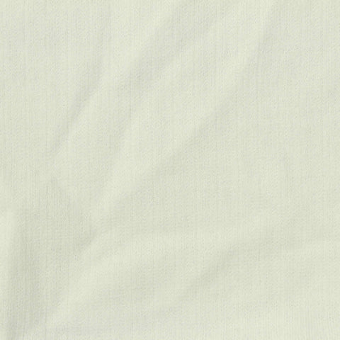 Off-White Textured Interlock Knit, Polyester