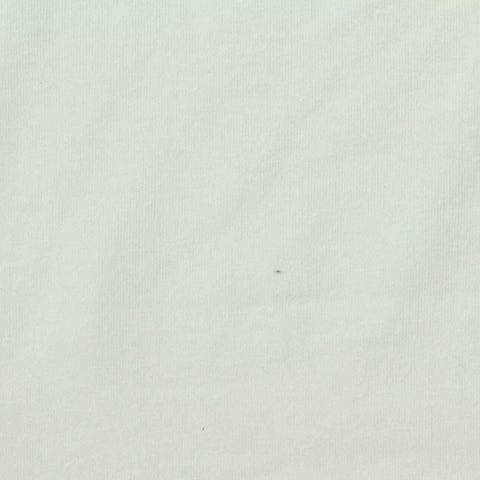 Cotton Stretch Jersey Knit Fabric, 180 gsm, 170 cm — White