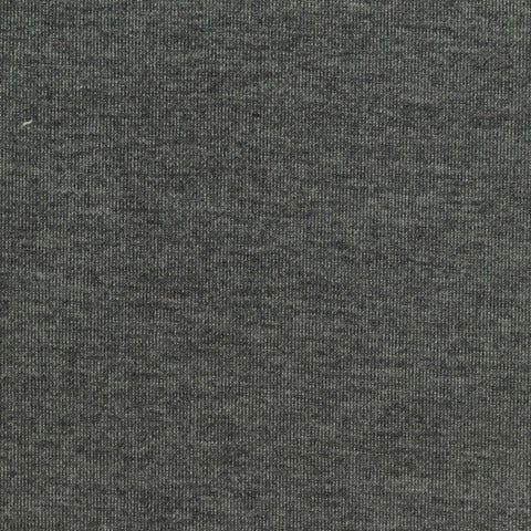 Charcoal Marl Scuba Knit, Poly-Cotton