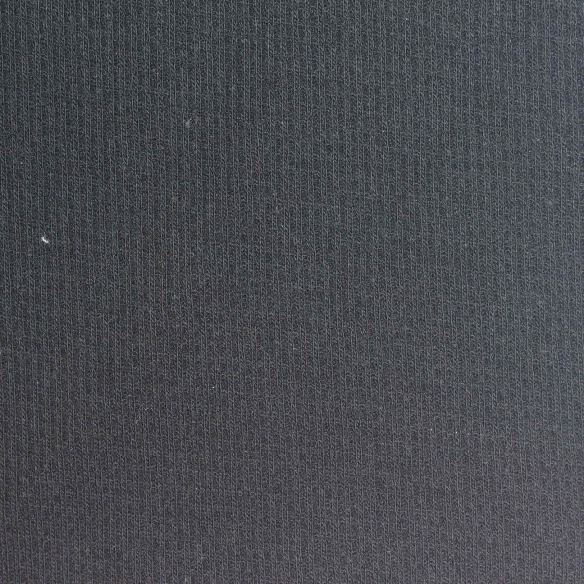 Polyester Cotton Waffle Knit Fabric, 230 gsm, 140 cm — Black