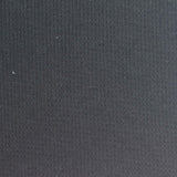 Polyester Cotton Waffle Knit Fabric, 230 gsm, 140 cm — Black