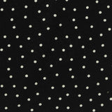 White Polka-Dot Knit, Viscose