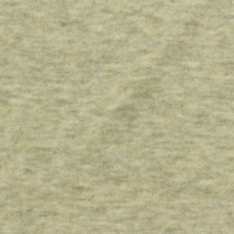 Beige Marl French Terry, Cotton-Poly