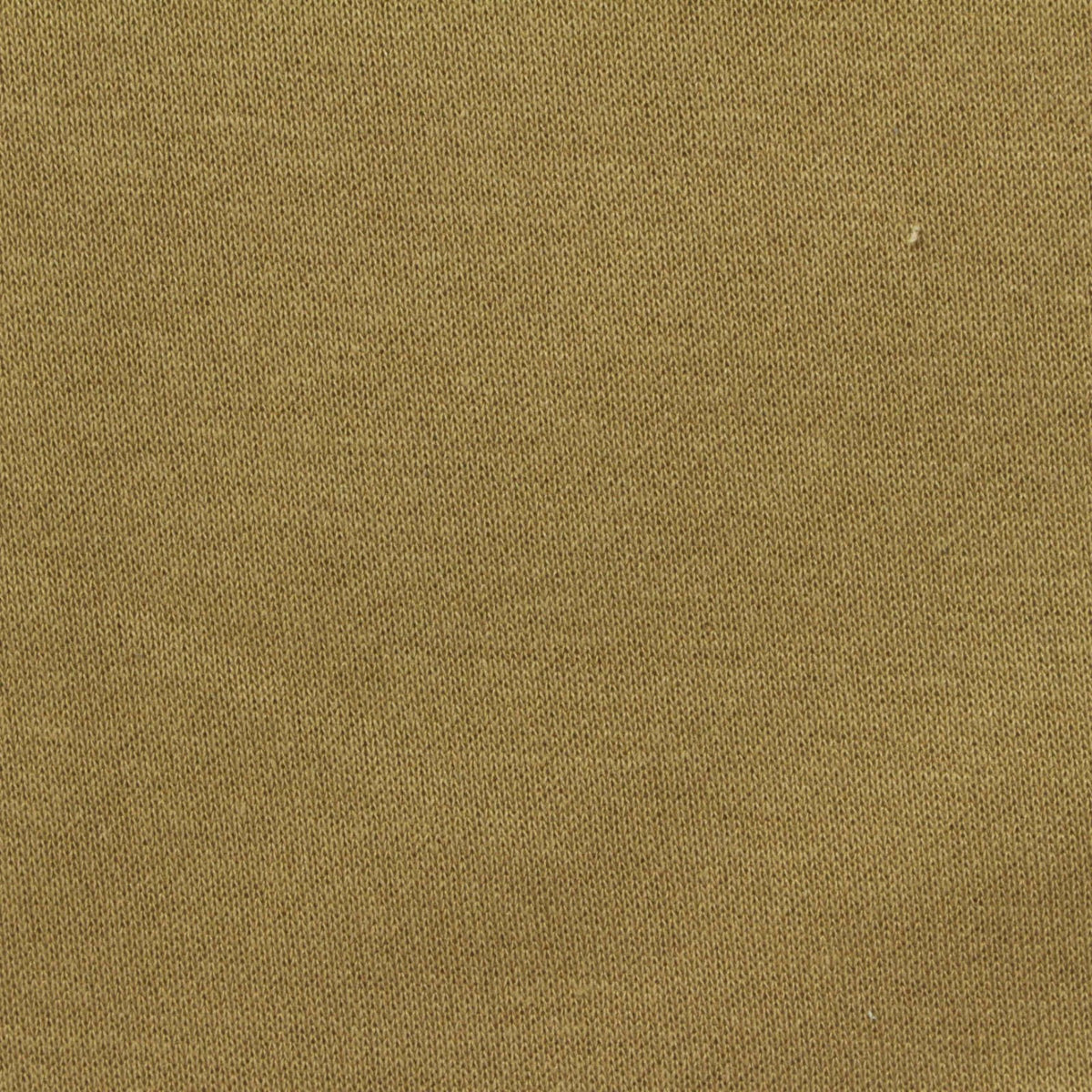 Brushed Cotton Polyester French Terry Fabric, 276 gsm, 175 cm — Khaki