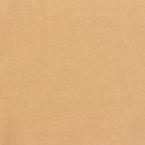 Cotton Polyester French Terry Fabric, 218 gsm, 175 cm — Beige