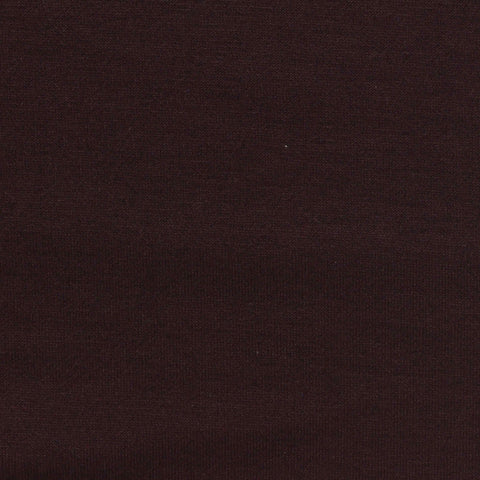Viscose Polyester Stretch Scuba Knit Fabric, 286 gsm, 165 cm — Brown