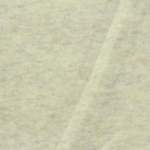 Cream Marl French Terry, Cotton-Poly