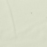 Cotton Stretch Rib Knit Fabric, 239 gsm, 150 cm — White