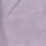 Polyester Cotton Stretch Rib Knit Fabric, 320 gsm, 170 cm — Purple