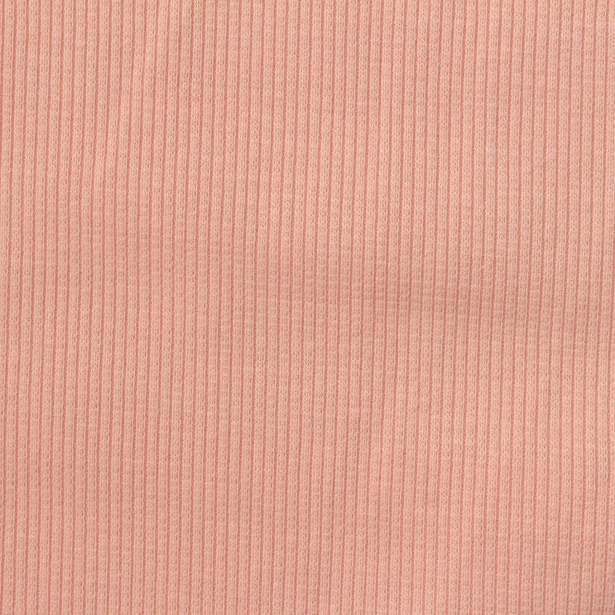 Polyester Cotton Stretch Rib Knit Fabric, 362 gsm, 135 cm — Pink