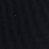 Polyester Cotton Stretch Rib Knit Fabric, 334 gsm, 135 cm — Black