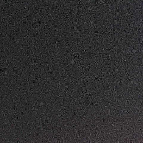 Polyester Stretch Linen-Look Fabric, 400 gsm, 155 cm — Black