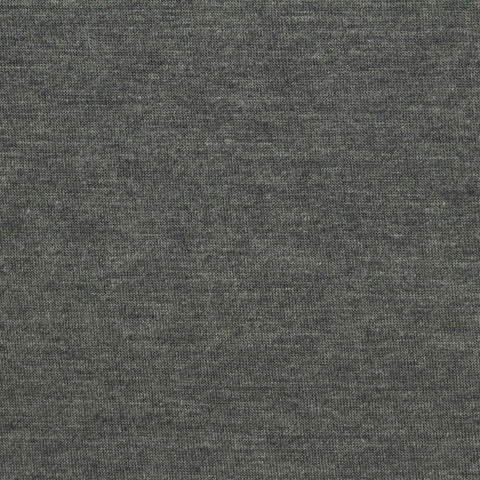 Heather Polyester Wool Knit Fabric, 460 gsm, 150 cm — Grey