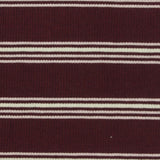 Maroon Stripes Rib Knit, Viscose