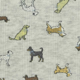 Grey Dogs Rib Knit, Polyester