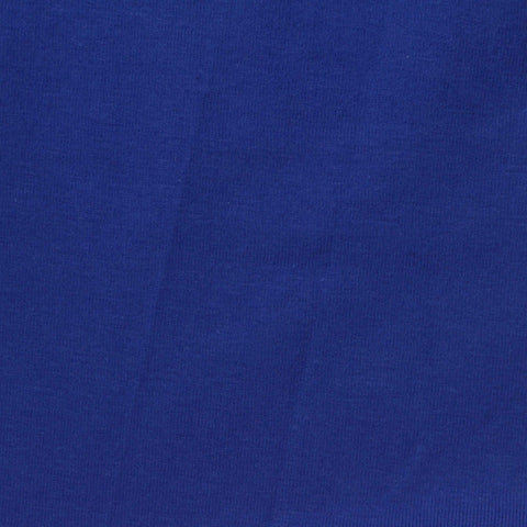 Cotton Stretch Jersey Knit Fabric, 250 gsm, 165 cm — Blue