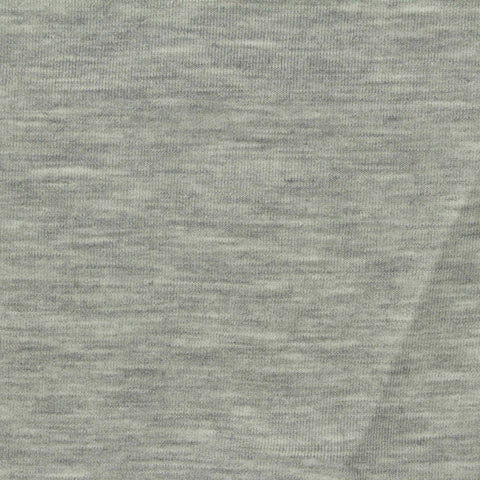 Heather Grey Marl Scuba Knit, Poly-Modal