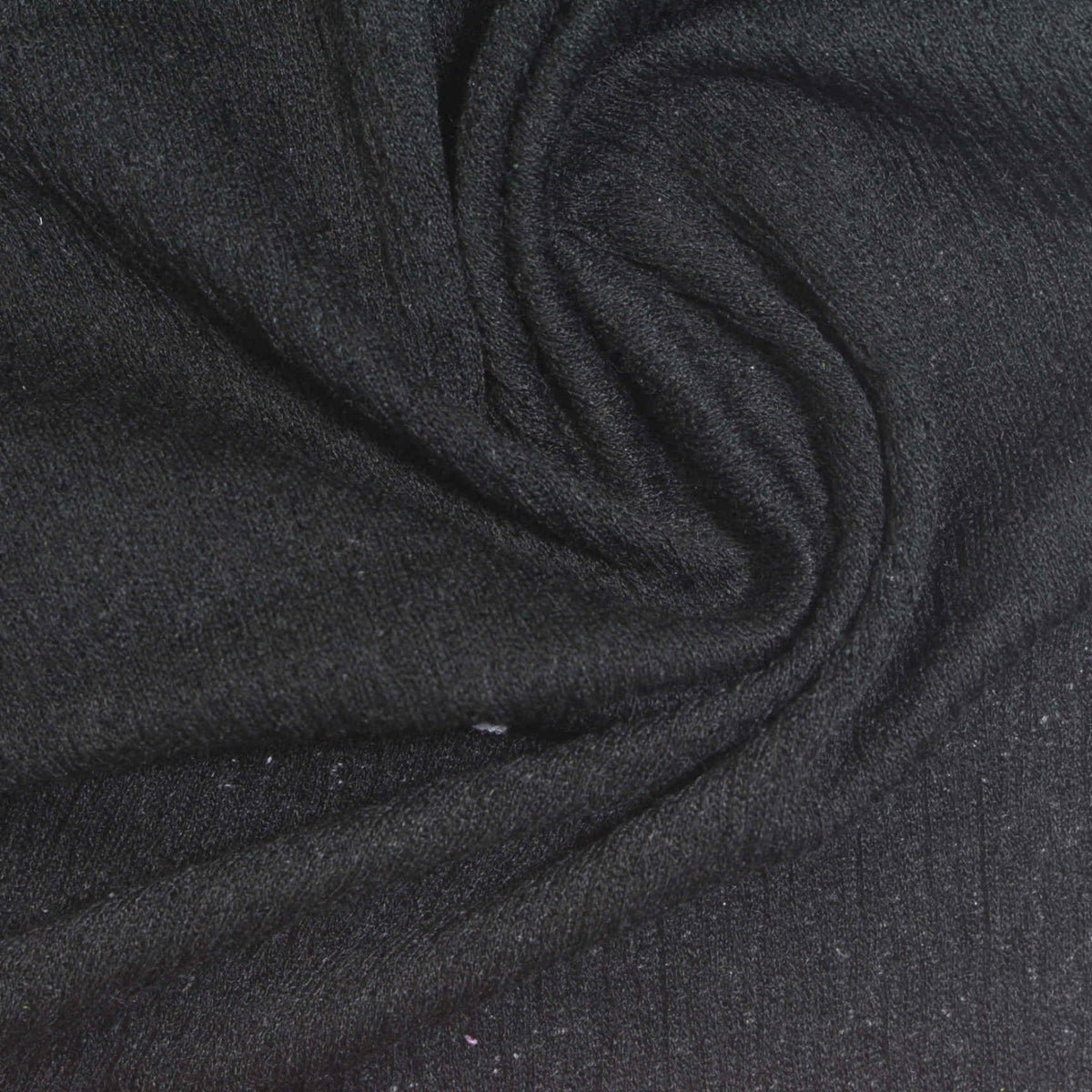 Black Textured Crepe, Polyester