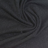 Black Textured Crepe, Polyester