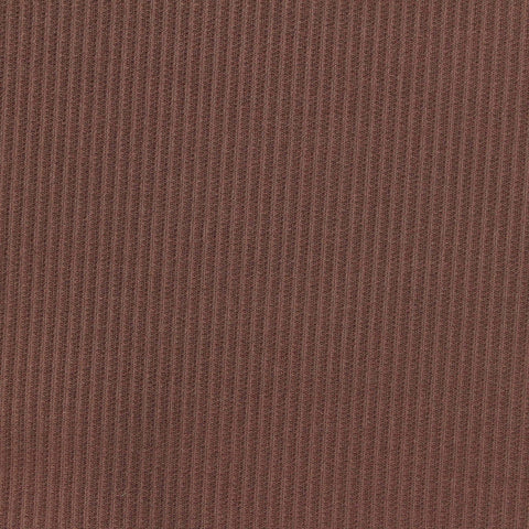 Jacquard Polyester Modal Stretch Scuba Knit Fabric, 315 gsm, 150 cm — Brown