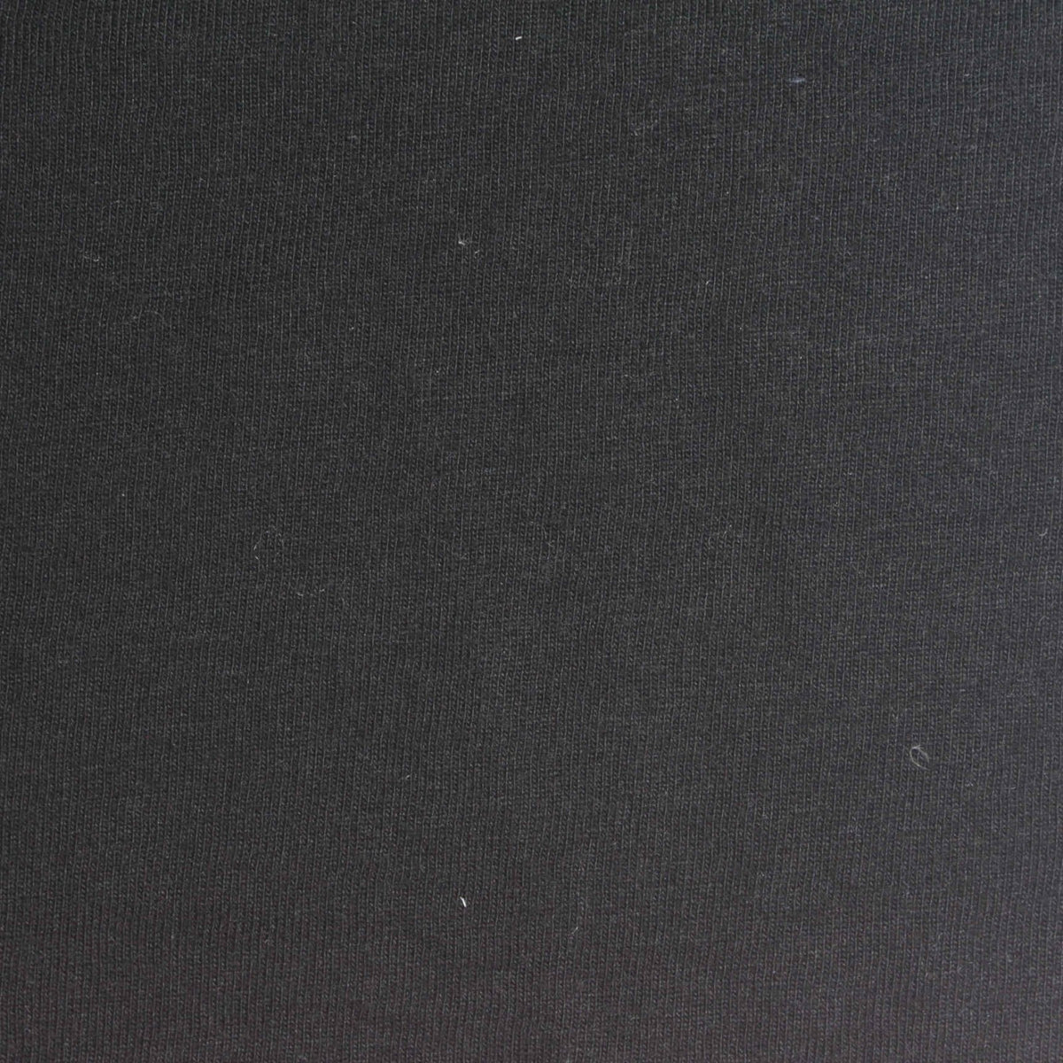 Polyester Cotton Jersey Knit Fabric, 140 gsm, 160 cm — Black