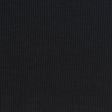 Viscose Stretch Rib Knit Fabric, 270 gsm, 135 cm — Black
