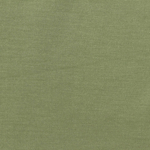 Modal Polyester Stretch Scuba Knit Fabric, 250 gsm, 160 cm — Green