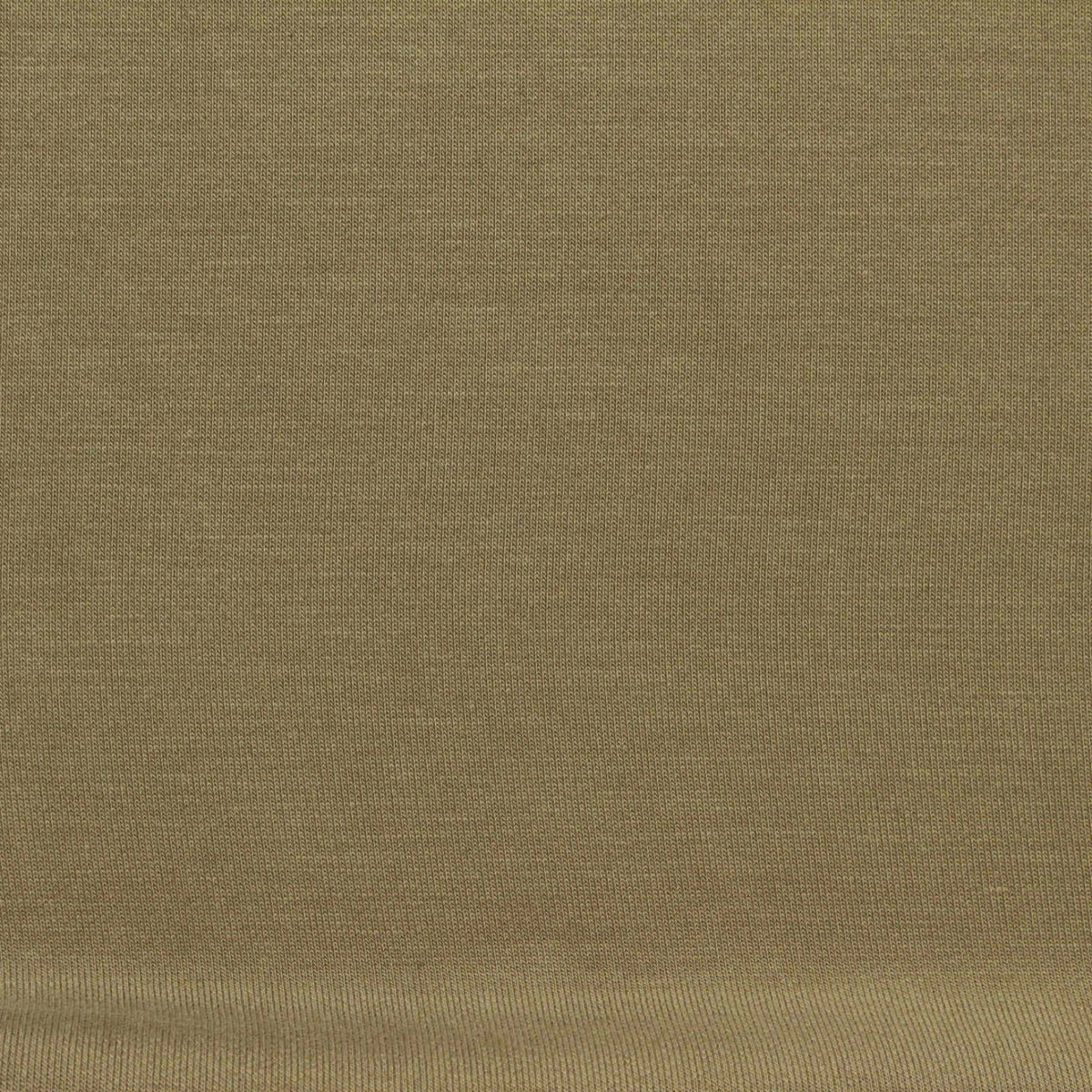 Washed Modal Polyester Stretch Scuba Knit Fabric, 350 gsm, 180 cm — Khaki