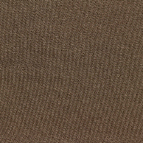 Polyester Modal Stretch Scuba Knit Fabric, 290 gsm, 160 cm — Brown