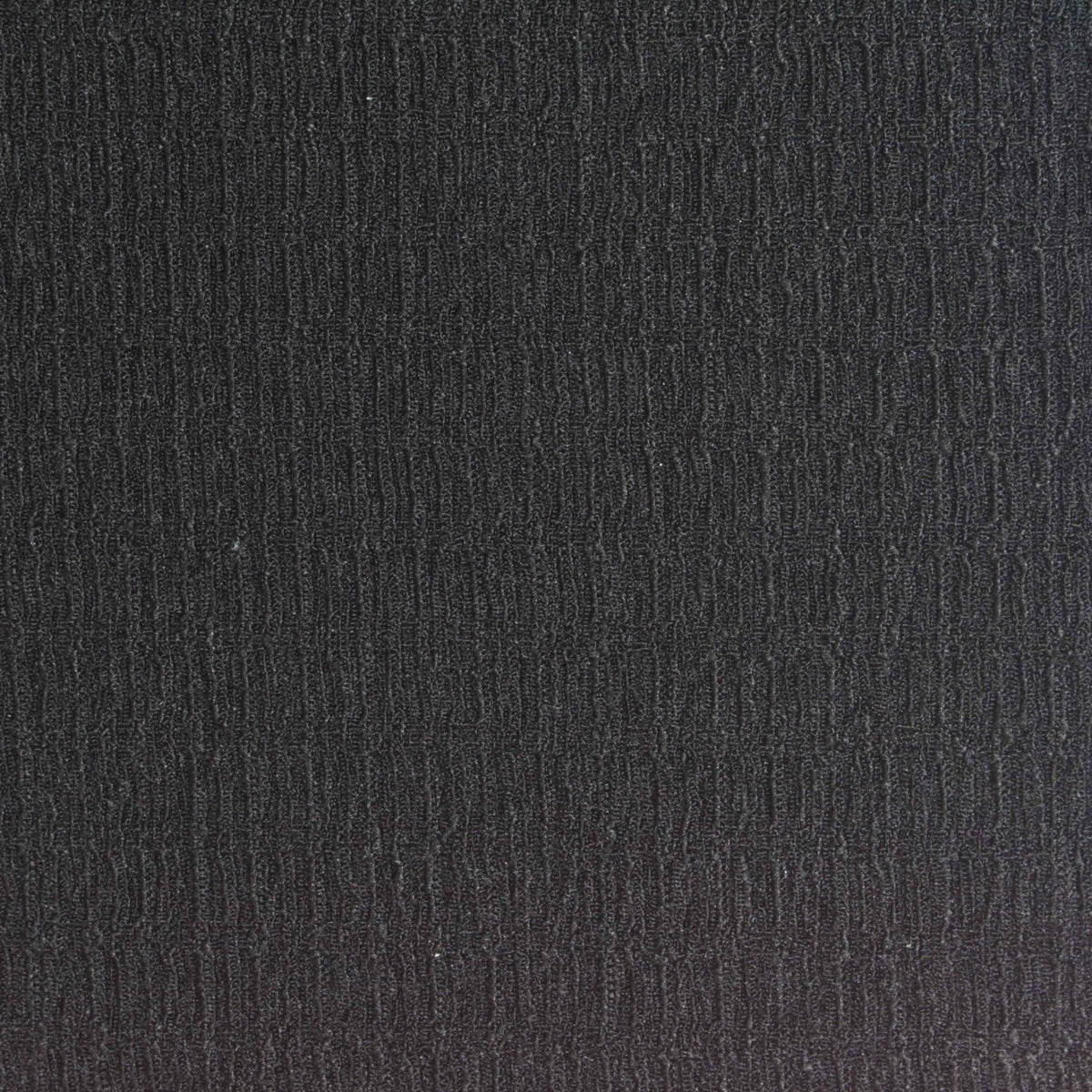 Black Textured Crepe, Polyester
