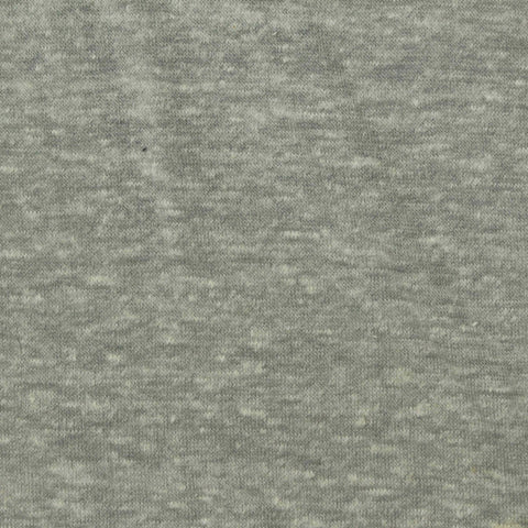 Heather Grey Marl Jersey Knit, Poly-Viscose