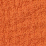 Orange Textured Crepe, Polyester