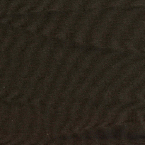 Cotton Modal Stretch Jersey Knit Fabric, 200 gsm, 160 cm — Brown