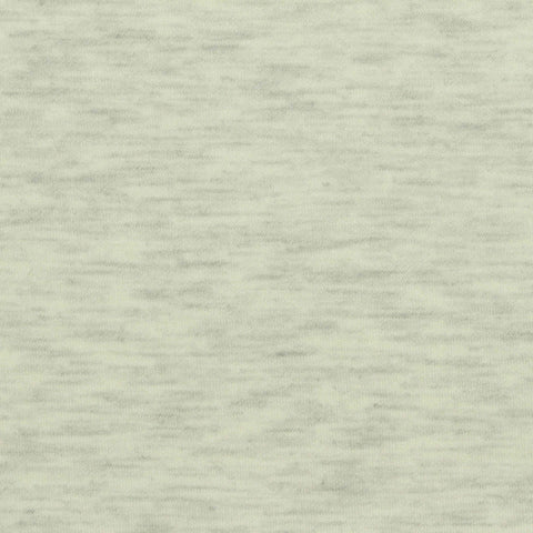 Light Grey Marl Scuba Knit, Viscose-Poly